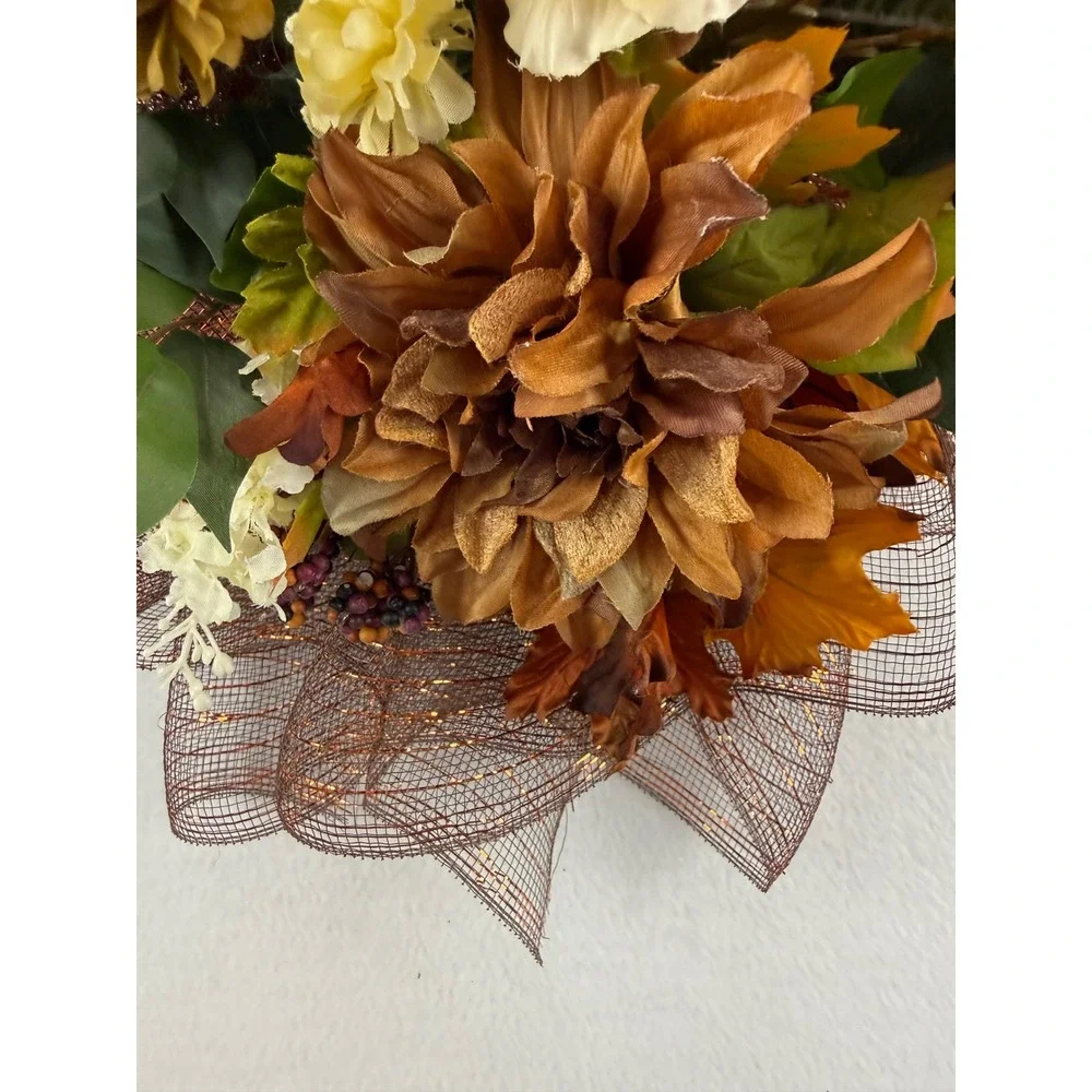 Handmade autumn floral